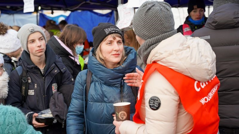 Caritas Europa: Turime priimti iš Ukrainos bėgančius žmones
